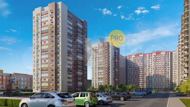 2-к. квартира, 60,1 м², 13/17 эт.