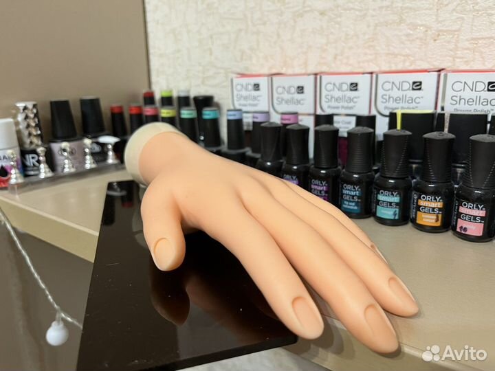 Тренировочная рука для маникюра