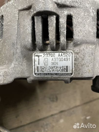 Генератор subaru legacy,forester