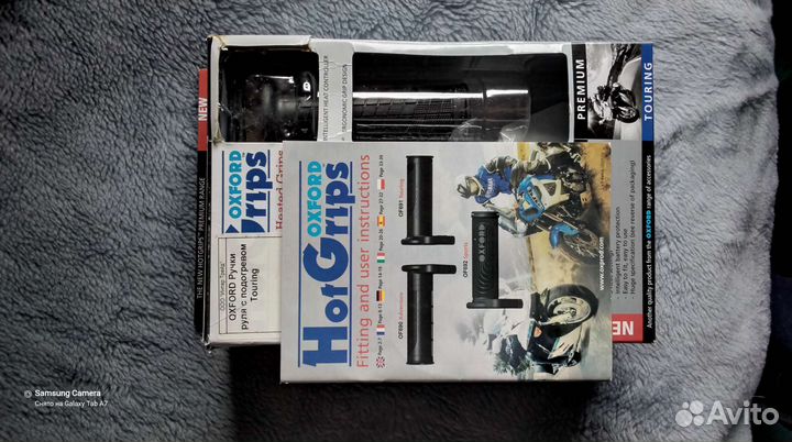 Ручки руля с подогревом для мотоцикла, oxford T.G