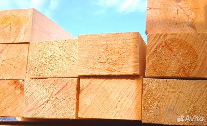 Брус от производителя 190х190х6000мм, камерная суш