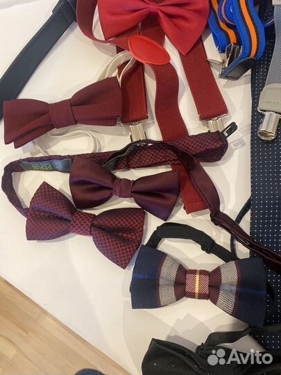 Бабочки,галстуки,подтяжки,ремни