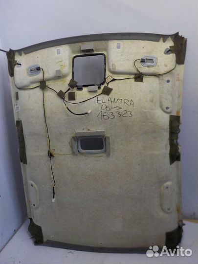 Обшивка потолка Hyundai Elantra