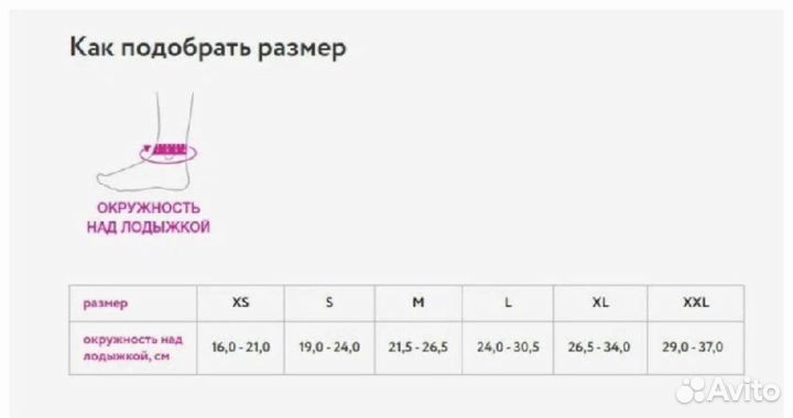 Ортез на голеностопный сустав orto