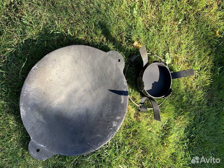 Садж чугунный 43 см диаметр