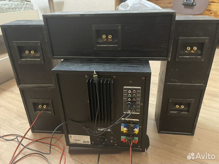 Канальный домашний кинотеатр 5.1 sven HA-1400T