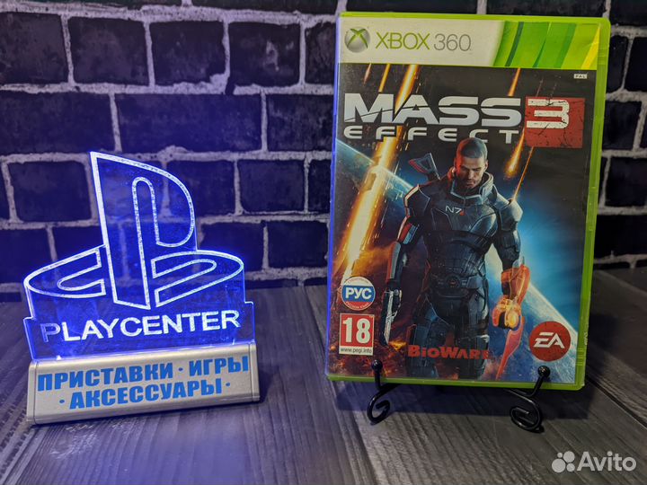 Mass effect 3 Xbox 360 лицензия диск