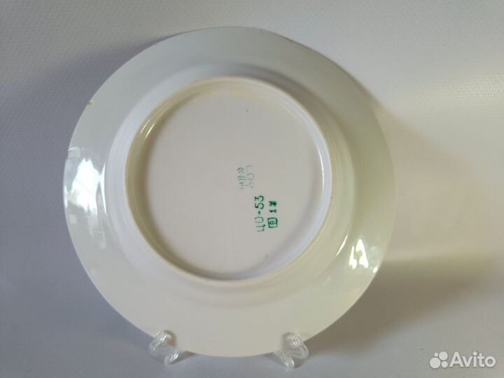 Фарфоровые тарелки СССР бфз 18 см