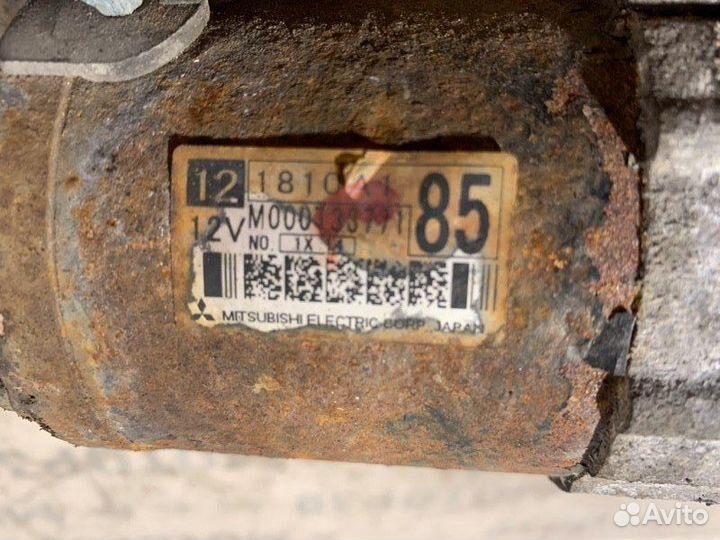Стартер Mitsubishi Asx 1.6 I 4A92