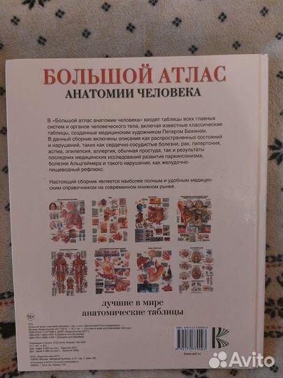 Большой атлас анатомии человека