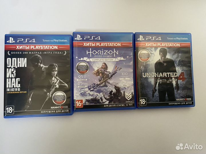 Игры для приставок ps4