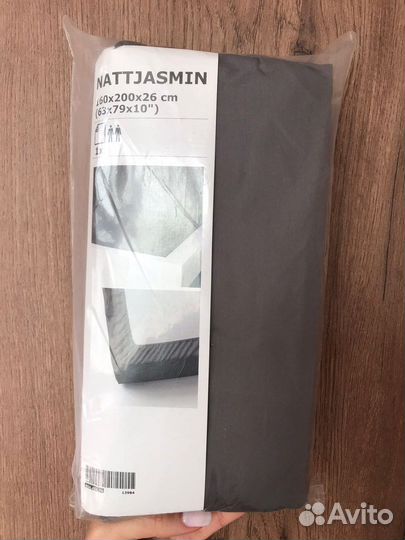 Оригинал Простынь на резинке 160 200 Nattjasmin