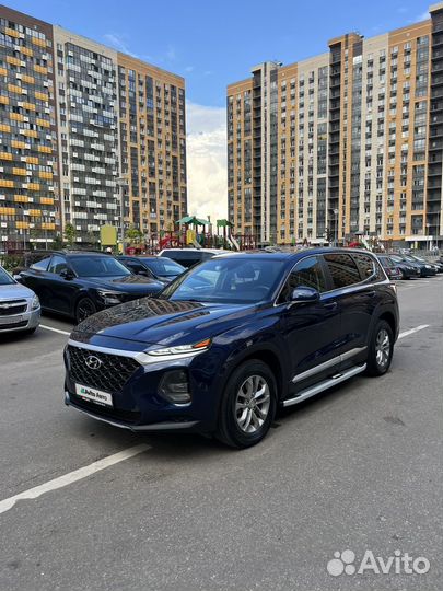 Hyundai Santa Fe 2.4 AT, 2019, 85 000 км