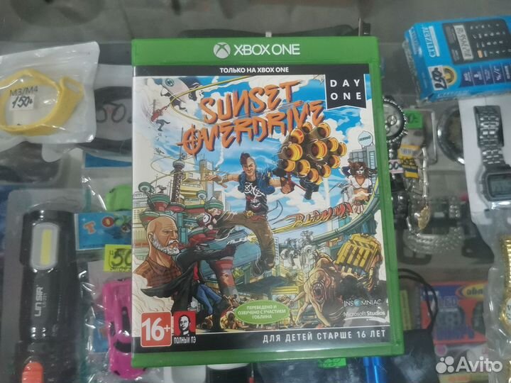 Диск Sunset overdrive Xbox One