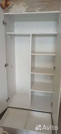 Детский шкаф и детская кровать/ детский гарнитур