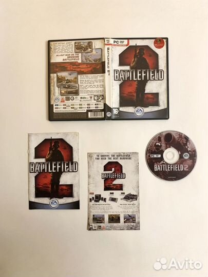 Battlefield 2 зарубежная лицензия DVD-box