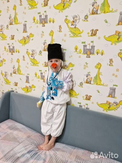 Костюм снеговика 110