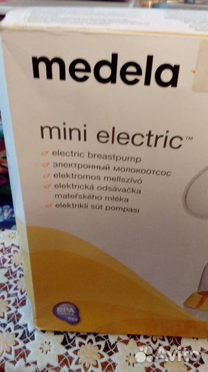 Молокоотсос medela электрический