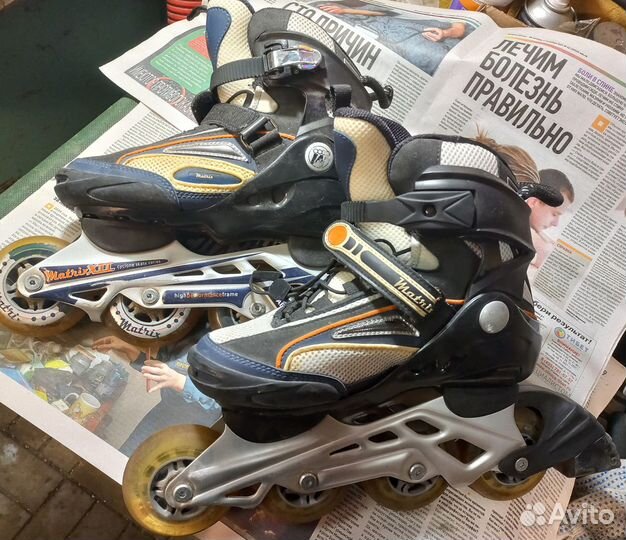 Роликовые коньки Matrix 38 размер