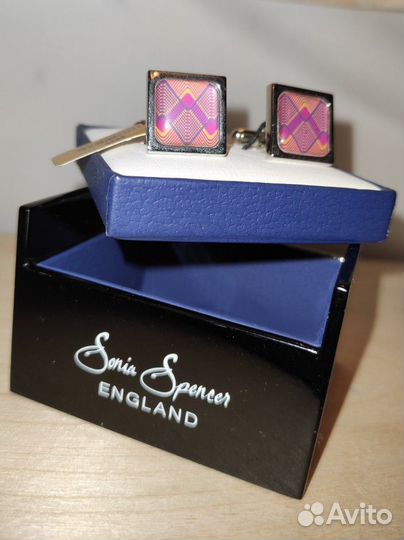 Запонки новые