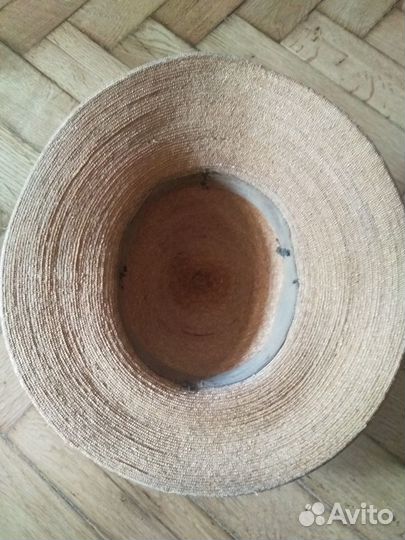Шляпа женская соломенная, старинная, 19 век