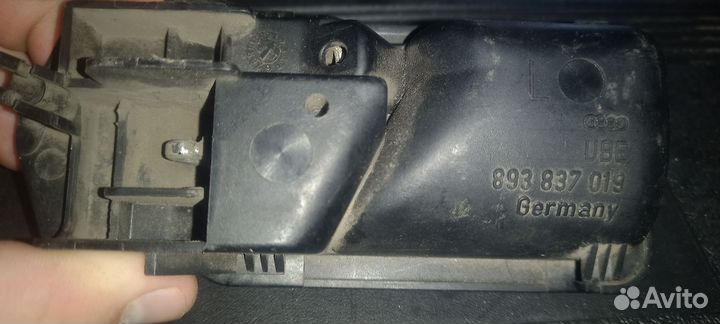 Ручка двери внутренняя ауди 100 с3 рестайлинг
