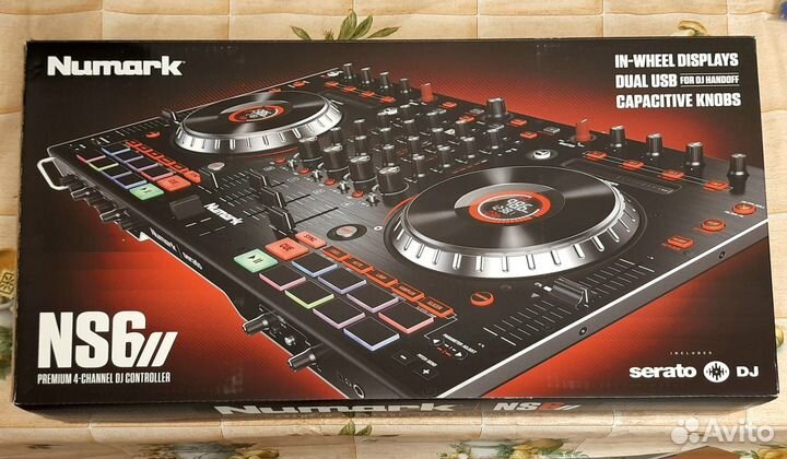 4-канальный DJ-контроллер Numark NS6II