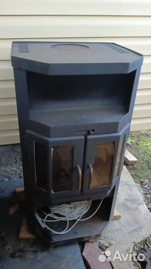 Печь камин бу