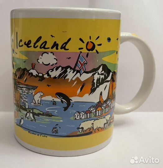 Кружка сувенирная из Исландии