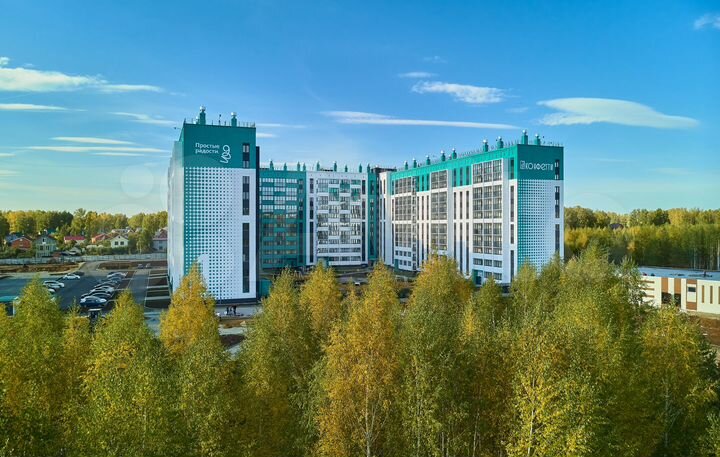 1-к. квартира, 44,7 м², 2/10 эт.