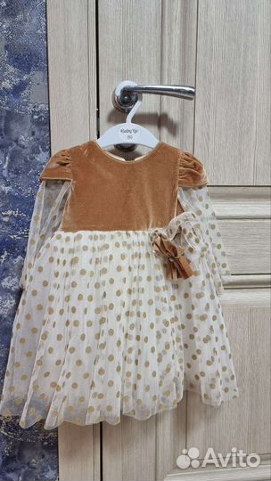 Платье для девочки 86