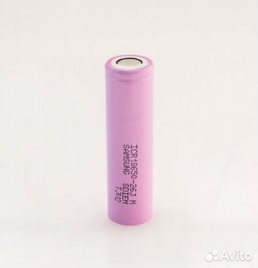 Аккумулятор Samsung ICR18650-26 (3.7V, 2600mAh)