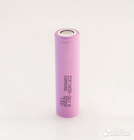 Аккумулятор Samsung ICR18650-26 (3.7V, 2600mAh)