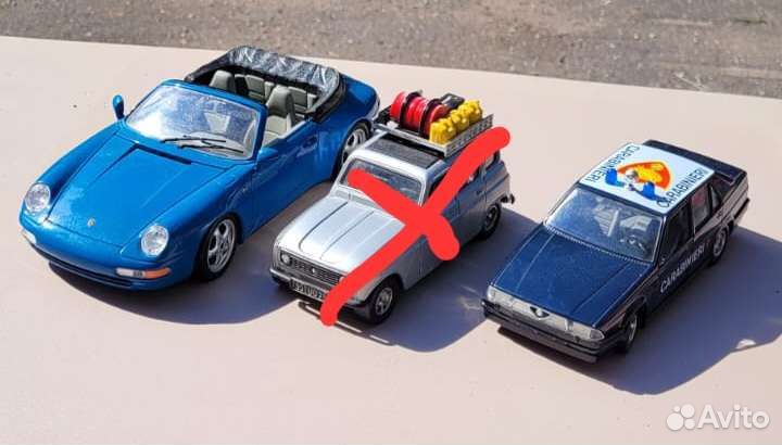 Модели машин Burago