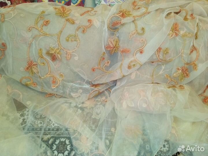 Тюль из органзы