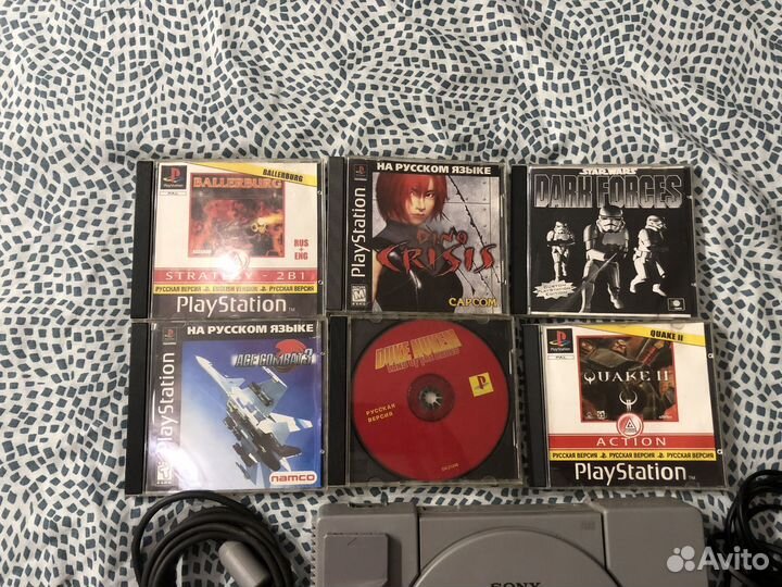 Игровая приставка sony playstation one