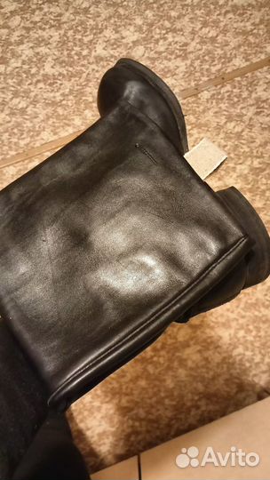Сапоги хромовые кожа р.40