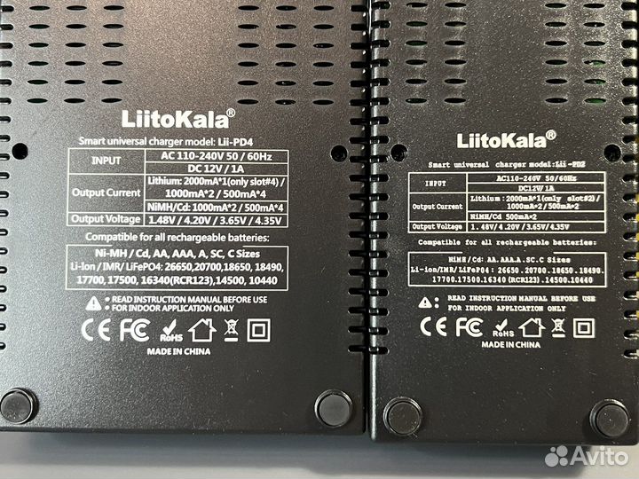 Зарядное устройство liitokala PD4 / PD2