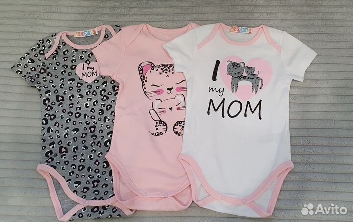 Боди для девочки 80 новые
