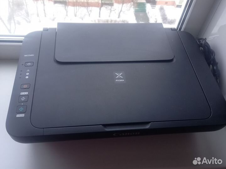 Цветной струйный мфу принтер с снпч