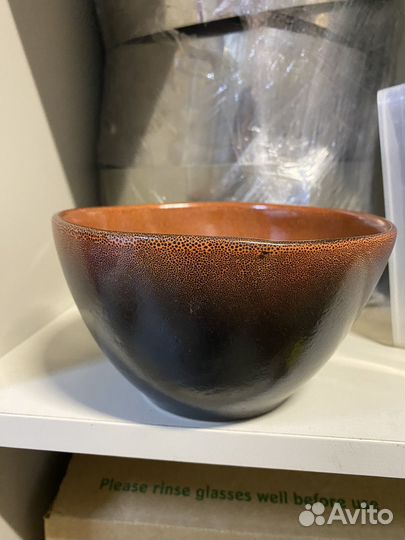 Салатник «Млечный путь красный» фарфор 0,6л