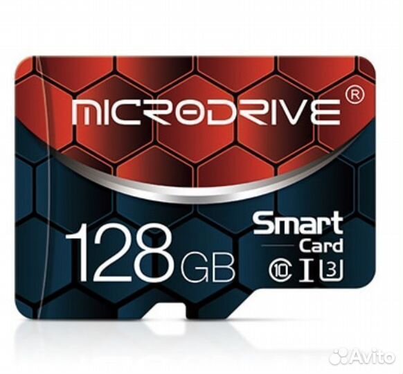 Скоростная Micro SD TF карта 128 GB класс 10