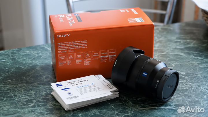 Объектив Sony Carl Zeiss Vario-Tessar SEL 24-70 F4