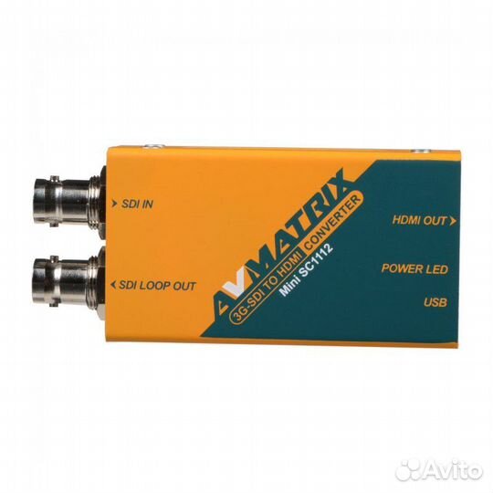Мини-конвертер avmatrix Mini SC1112 3G-SDI в hdmi