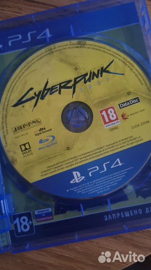 Cyberpunk 2077 ps4 диск русская версия