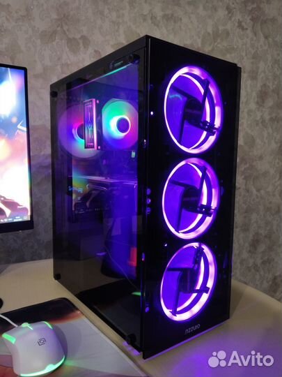 Игровой пк / intel core i3 10100F / RX580