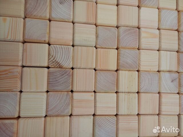 Деревянные кубики