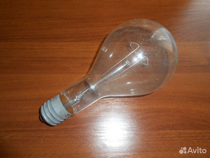 Лампочка накаливания СССР, Е40, 500 Ватт