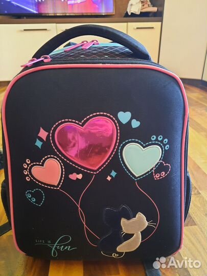 Рюкзак berlingo школьный для девочки