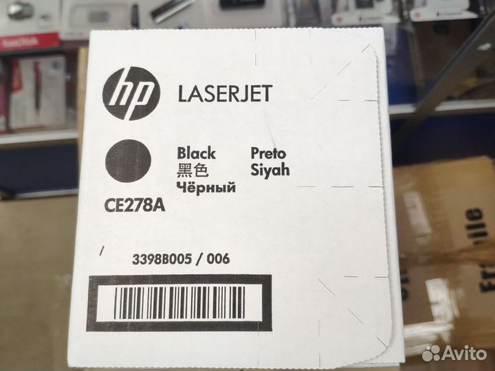 Картридж HP CE278AF оригинал